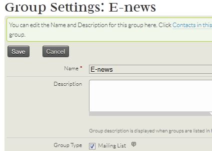 Group-mailing list